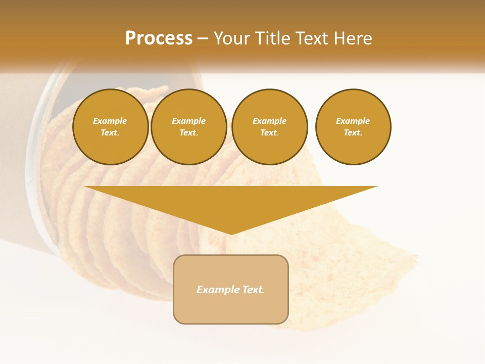 A Pile Of Crackers Sitting Inside Of A Roll Of Paper PowerPoint Template