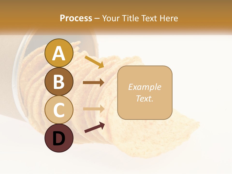 A Pile Of Crackers Sitting Inside Of A Roll Of Paper PowerPoint Template