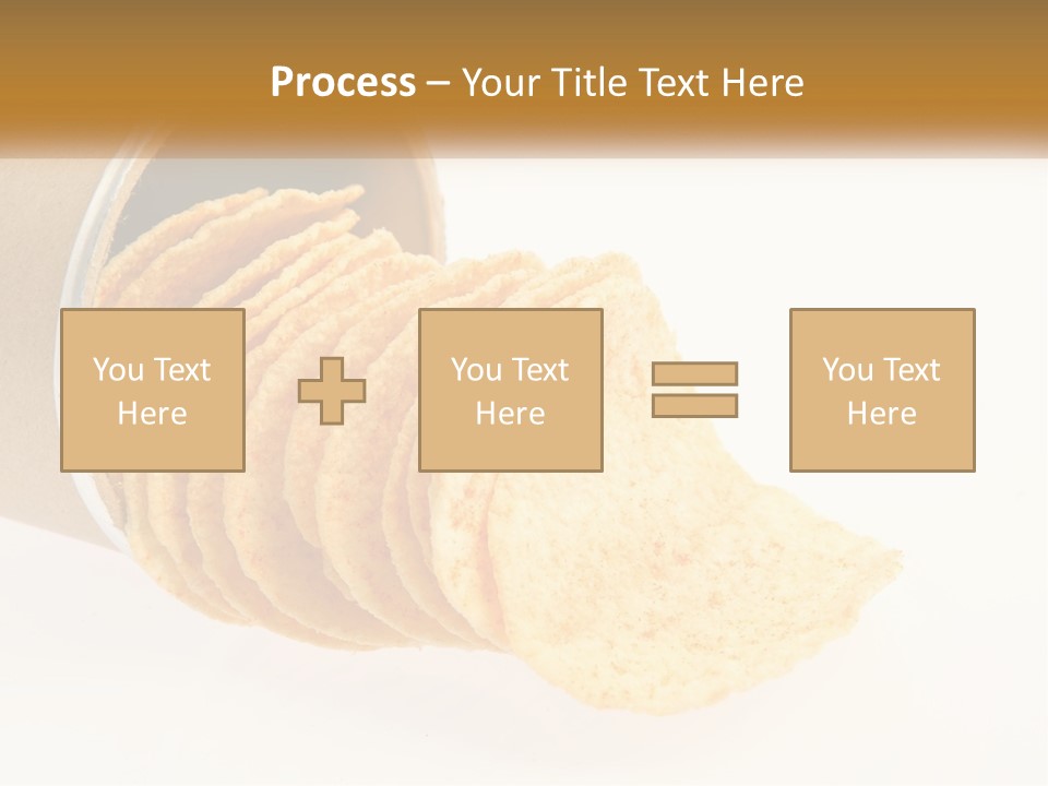 A Pile Of Crackers Sitting Inside Of A Roll Of Paper PowerPoint Template