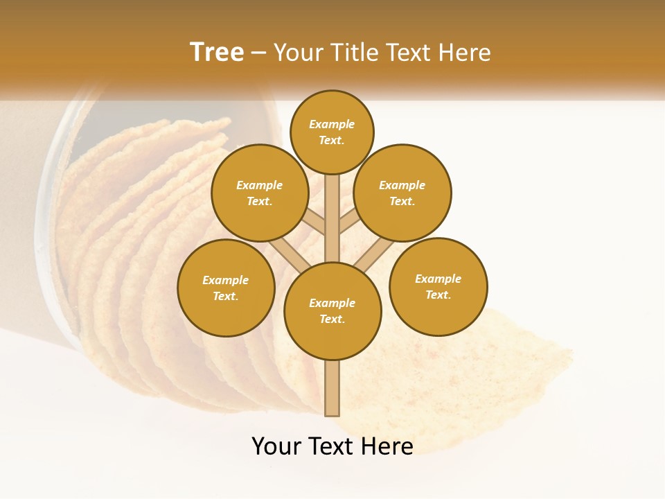 A Pile Of Crackers Sitting Inside Of A Roll Of Paper PowerPoint Template