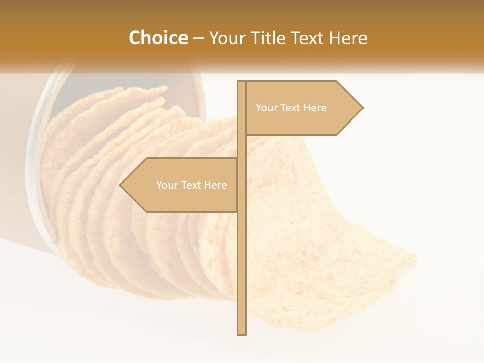A Pile Of Crackers Sitting Inside Of A Roll Of Paper PowerPoint Template