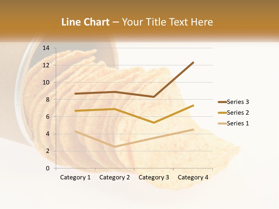 A Pile Of Crackers Sitting Inside Of A Roll Of Paper PowerPoint Template