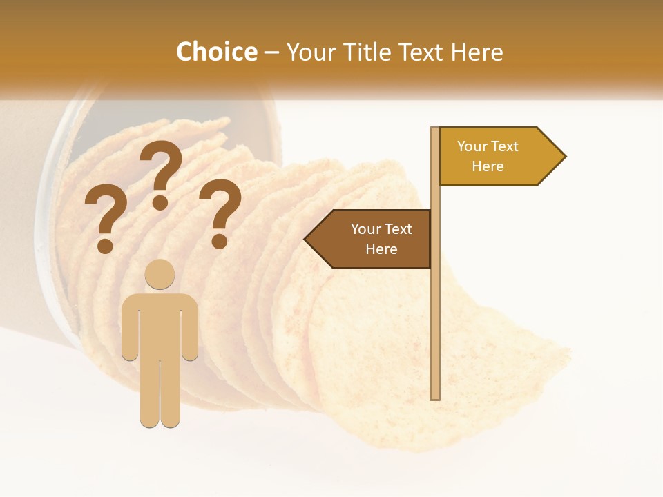 A Pile Of Crackers Sitting Inside Of A Roll Of Paper PowerPoint Template