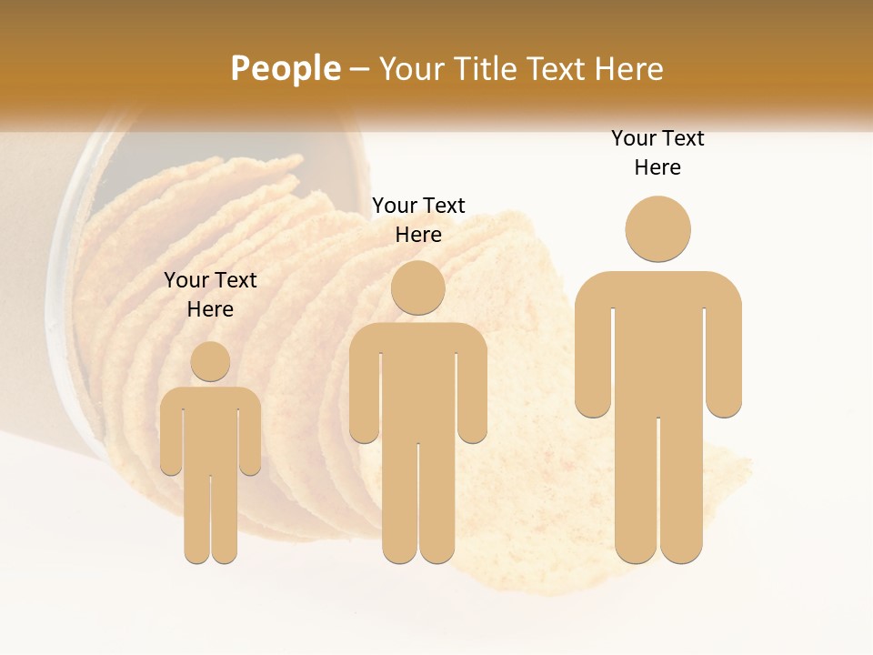 A Pile Of Crackers Sitting Inside Of A Roll Of Paper PowerPoint Template
