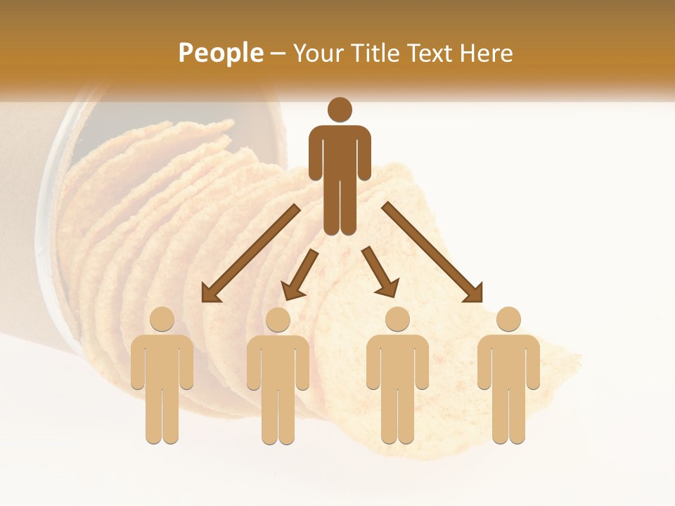 A Pile Of Crackers Sitting Inside Of A Roll Of Paper PowerPoint Template