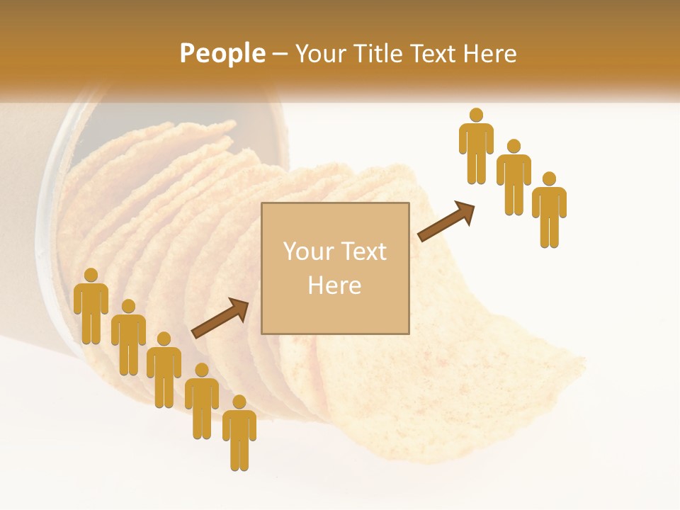 A Pile Of Crackers Sitting Inside Of A Roll Of Paper PowerPoint Template