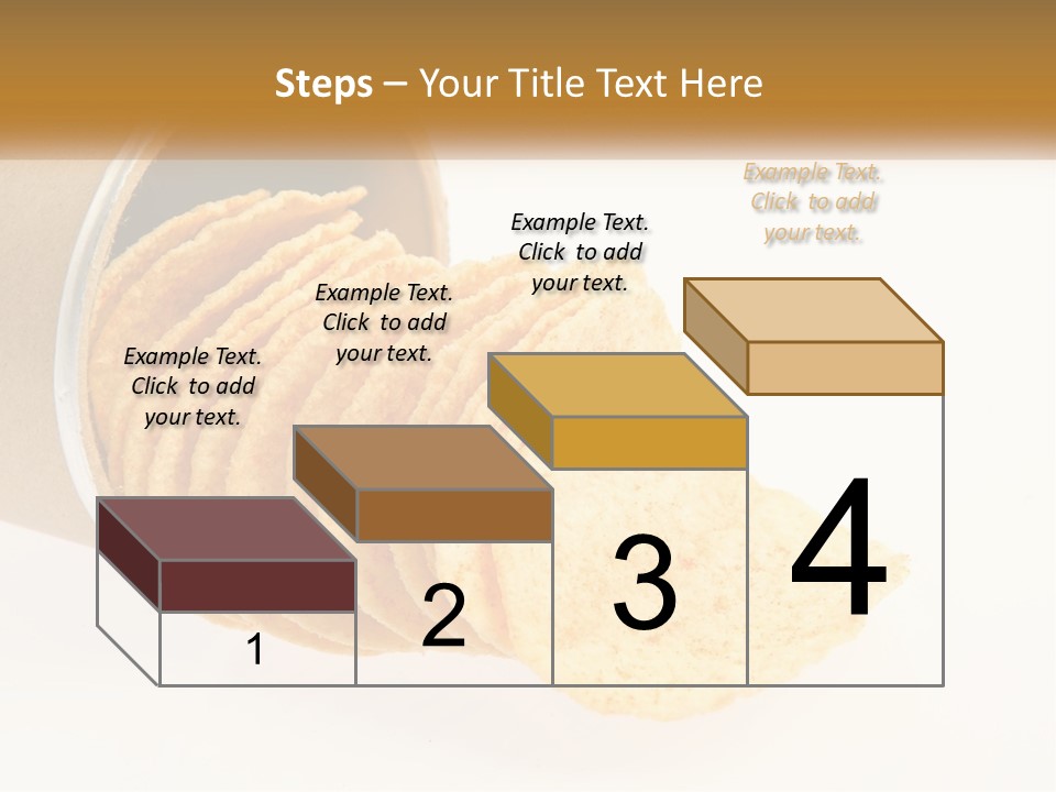 A Pile Of Crackers Sitting Inside Of A Roll Of Paper PowerPoint Template