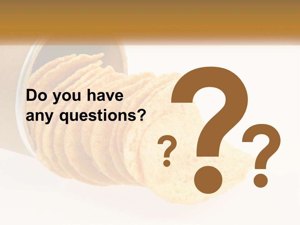 A Pile Of Crackers Sitting Inside Of A Roll Of Paper PowerPoint Template