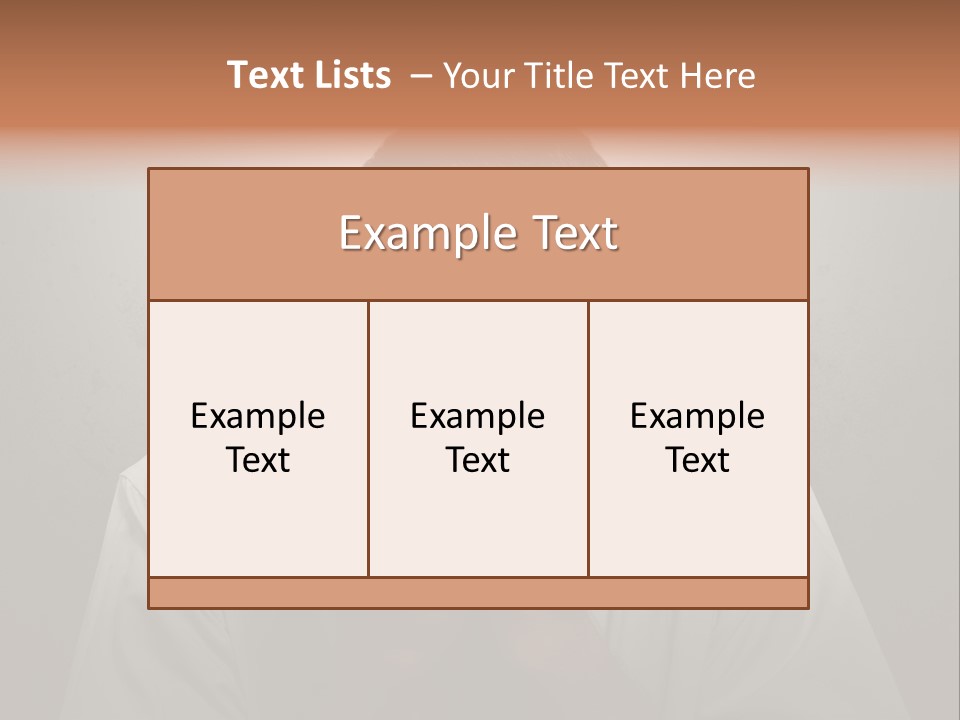 A Man Covering His Mouth With His Hands PowerPoint Template