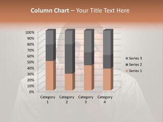 A Man Covering His Mouth With His Hands PowerPoint Template