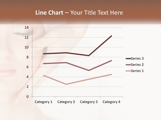 A Woman Getting A Facial Massage With A Towel On Her Head PowerPoint Template