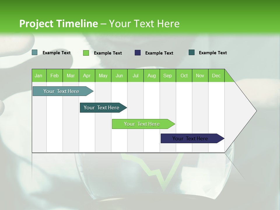A Man Holding A Glass Ball In His Hands PowerPoint Template