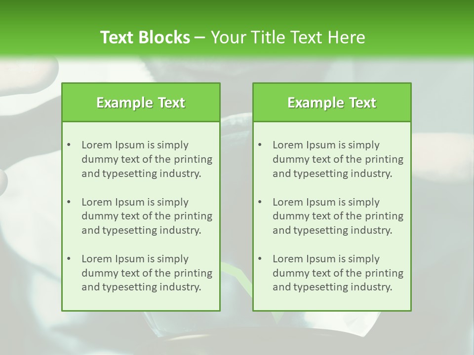 A Man Holding A Glass Ball In His Hands PowerPoint Template
