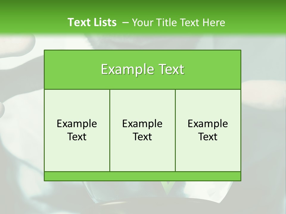 A Man Holding A Glass Ball In His Hands PowerPoint Template