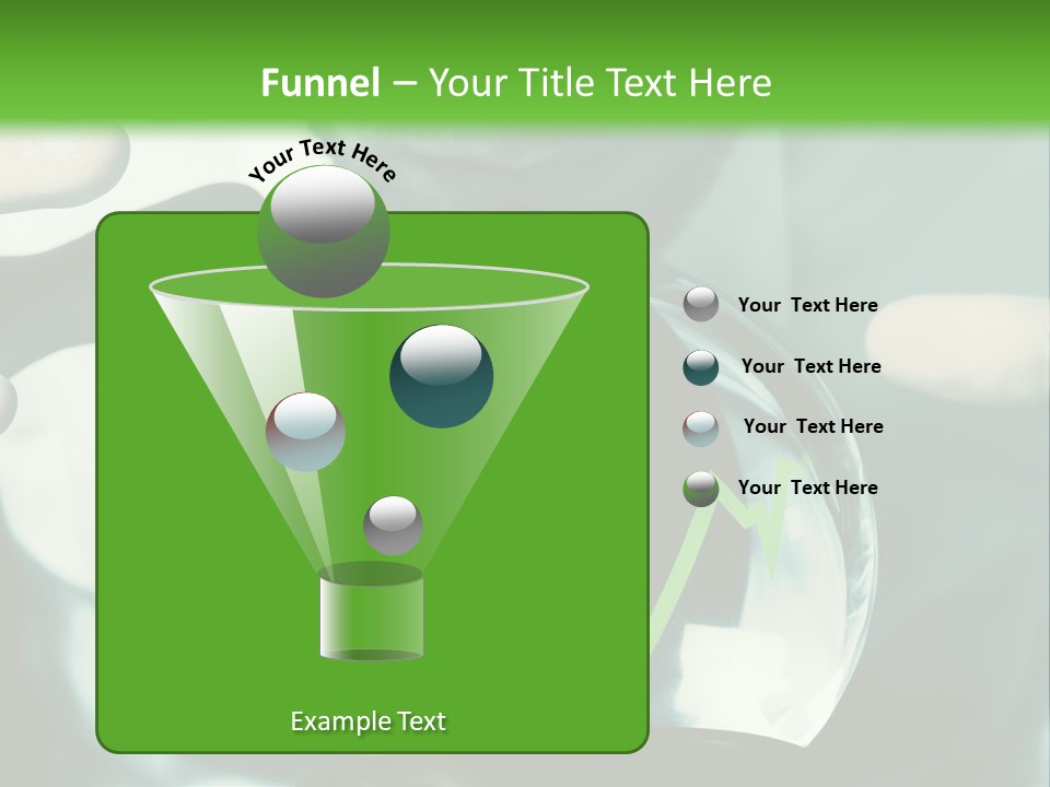 A Man Holding A Glass Ball In His Hands PowerPoint Template