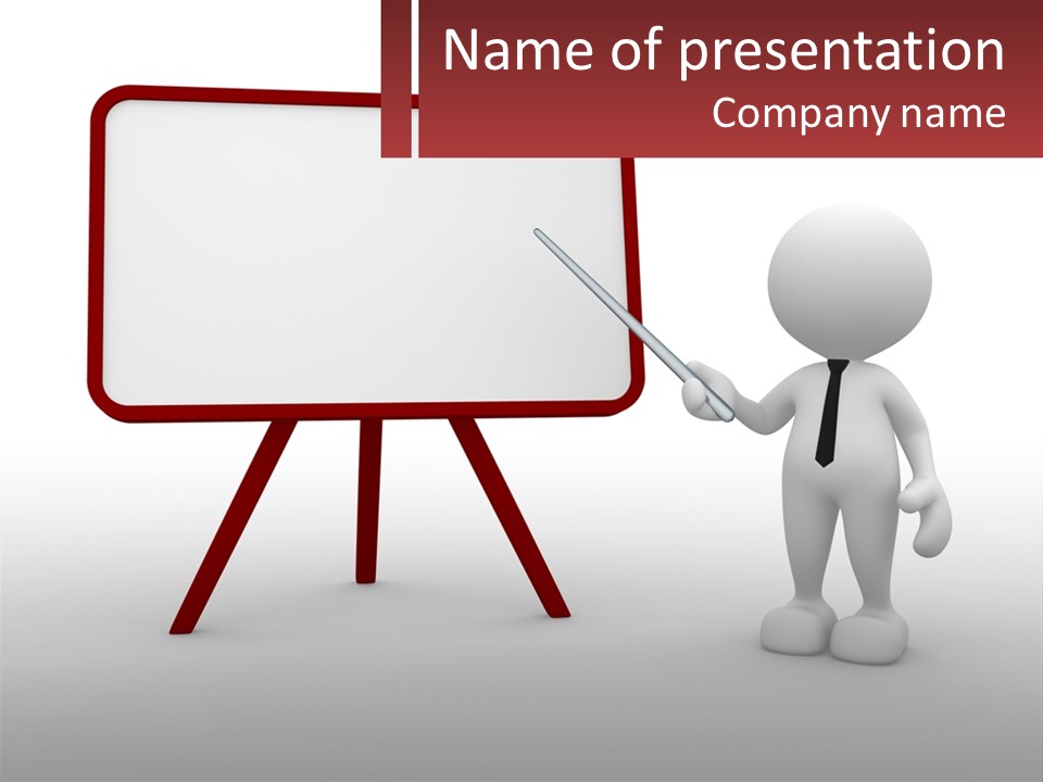 A Person Standing Next To A White Board With A Knife PowerPoint Template