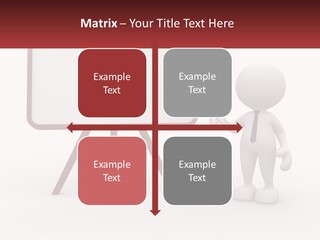 A Person Standing Next To A White Board With A Knife PowerPoint Template