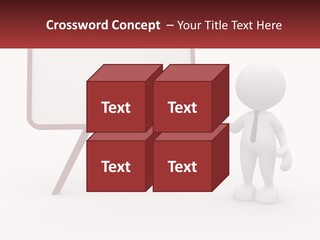 A Person Standing Next To A White Board With A Knife PowerPoint Template