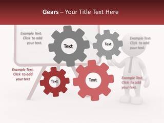A Person Standing Next To A White Board With A Knife PowerPoint Template