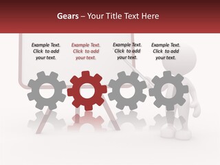 A Person Standing Next To A White Board With A Knife PowerPoint Template