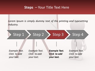 A Person Standing Next To A White Board With A Knife PowerPoint Template