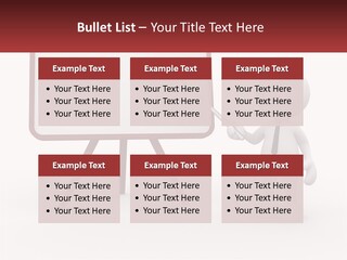 A Person Standing Next To A White Board With A Knife PowerPoint Template