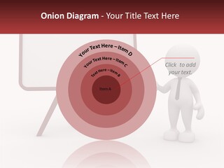 A Person Standing Next To A White Board With A Knife PowerPoint Template