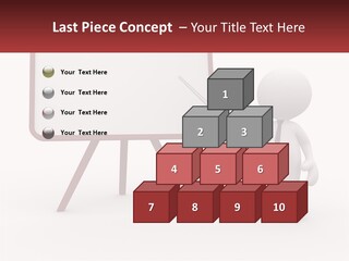 A Person Standing Next To A White Board With A Knife PowerPoint Template