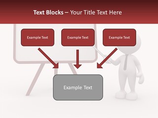 A Person Standing Next To A White Board With A Knife PowerPoint Template