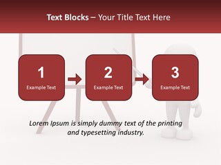A Person Standing Next To A White Board With A Knife PowerPoint Template