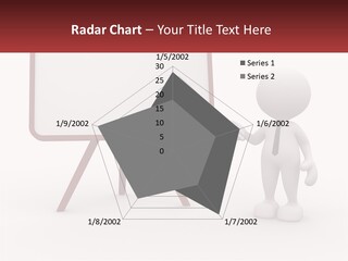 A Person Standing Next To A White Board With A Knife PowerPoint Template