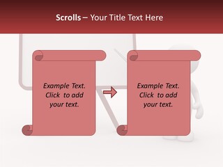 A Person Standing Next To A White Board With A Knife PowerPoint Template