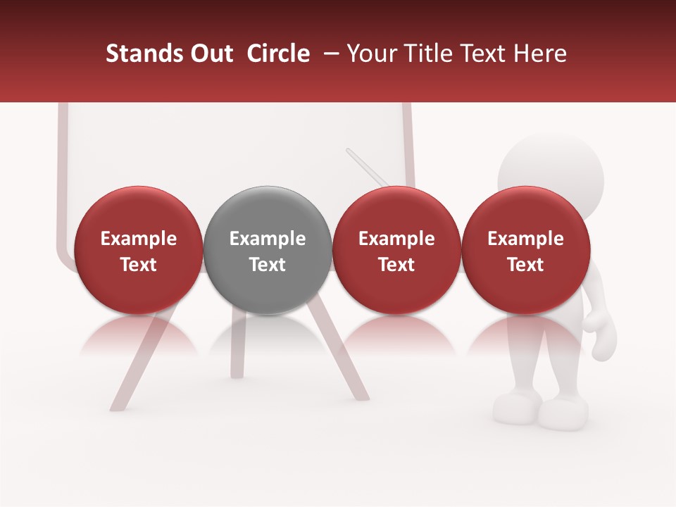 A Person Standing Next To A White Board With A Knife PowerPoint Template