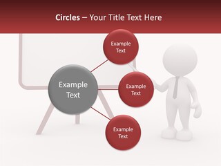 A Person Standing Next To A White Board With A Knife PowerPoint Template