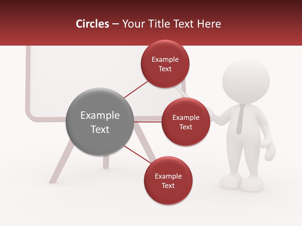 A Person Standing Next To A White Board With A Knife PowerPoint Template