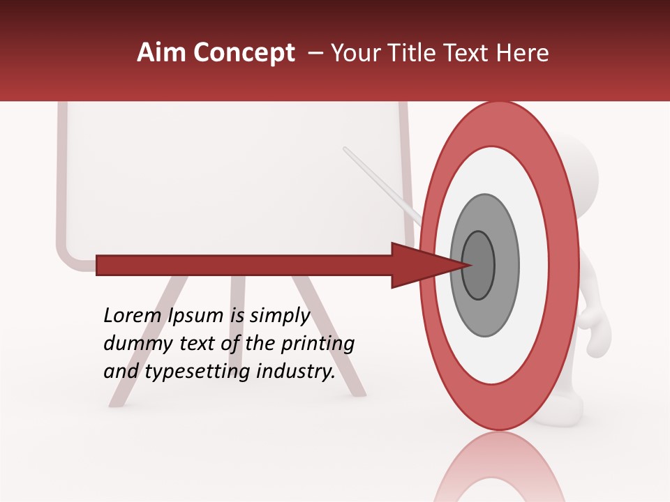 A Person Standing Next To A White Board With A Knife PowerPoint Template