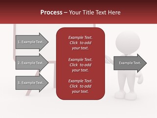 A Person Standing Next To A White Board With A Knife PowerPoint Template