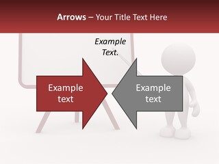 A Person Standing Next To A White Board With A Knife PowerPoint Template