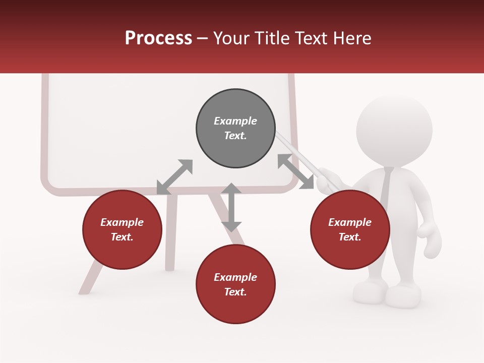 A Person Standing Next To A White Board With A Knife PowerPoint Template