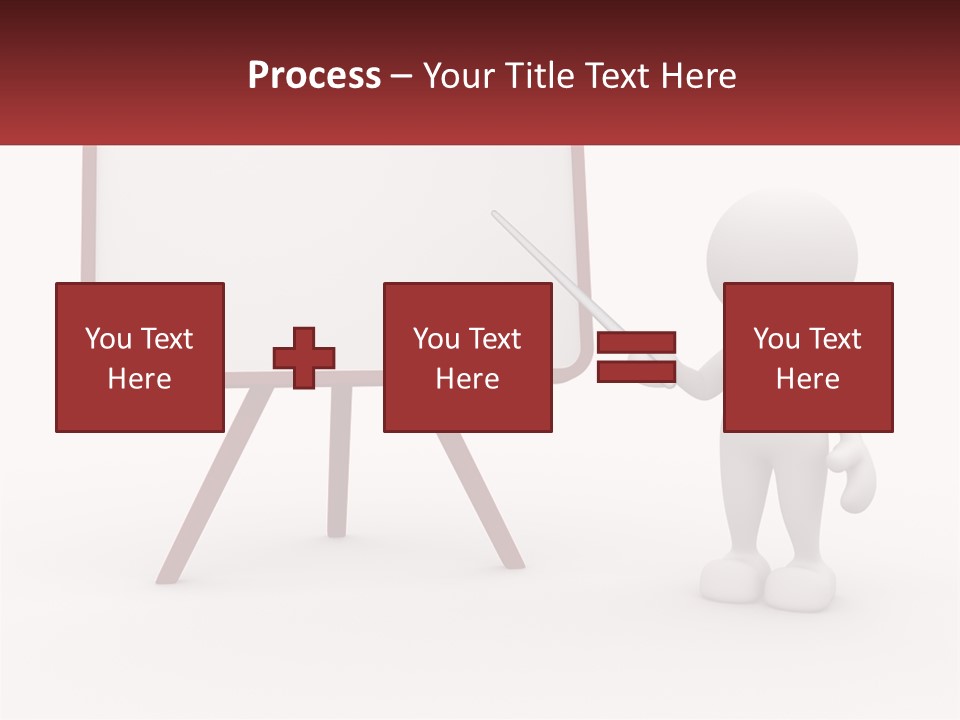 A Person Standing Next To A White Board With A Knife PowerPoint Template
