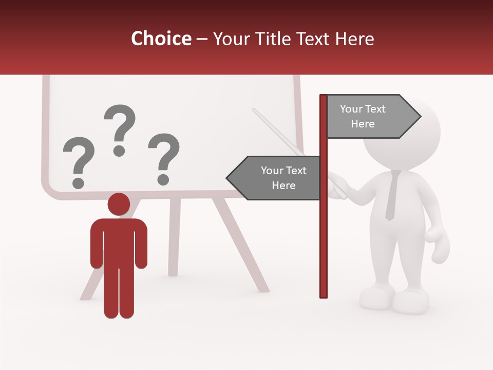 A Person Standing Next To A White Board With A Knife PowerPoint Template