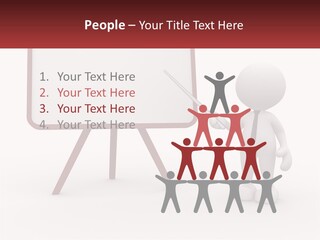 A Person Standing Next To A White Board With A Knife PowerPoint Template