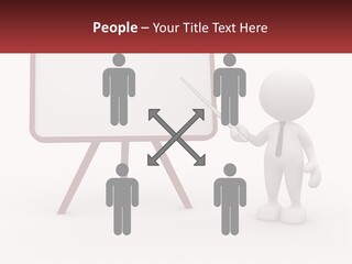 A Person Standing Next To A White Board With A Knife PowerPoint Template