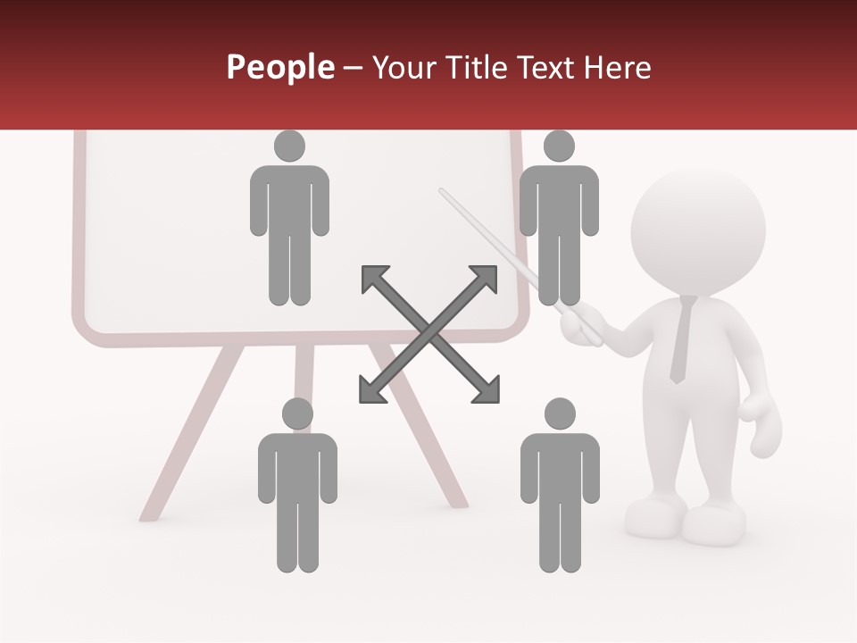 A Person Standing Next To A White Board With A Knife PowerPoint Template