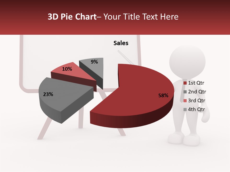 A Person Standing Next To A White Board With A Knife PowerPoint Template