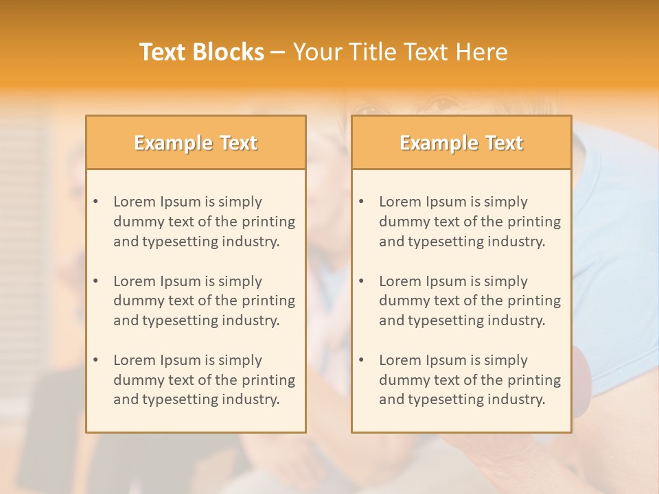 A Group Of Older Women Exercising With Dumbbells PowerPoint Template