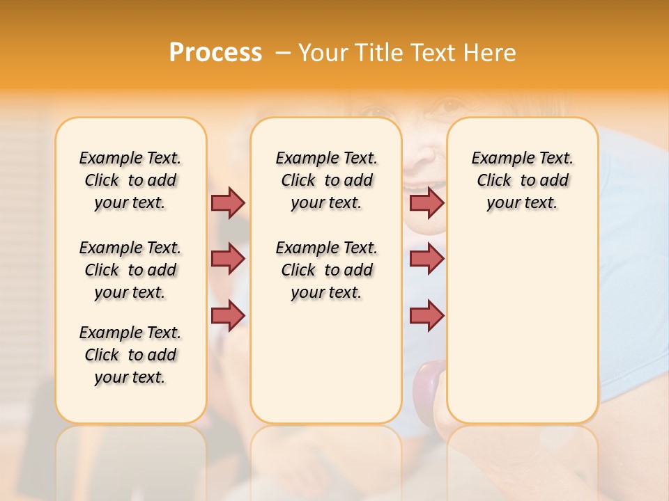 A Group Of Older Women Exercising With Dumbbells PowerPoint Template