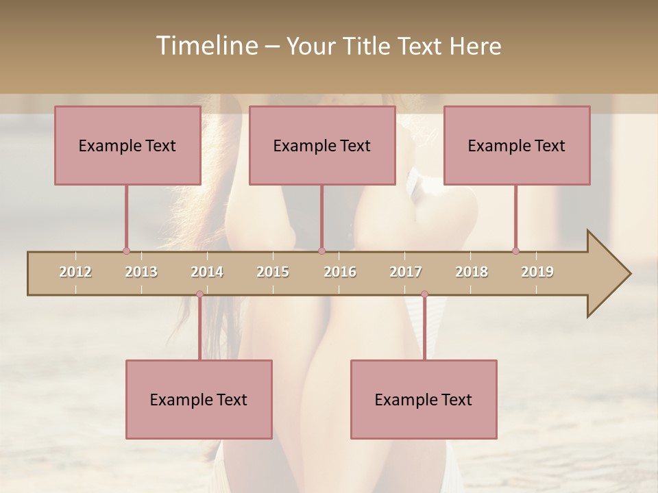 A Woman Sitting On The Ground With Her Hands Behind Her Head PowerPoint Template