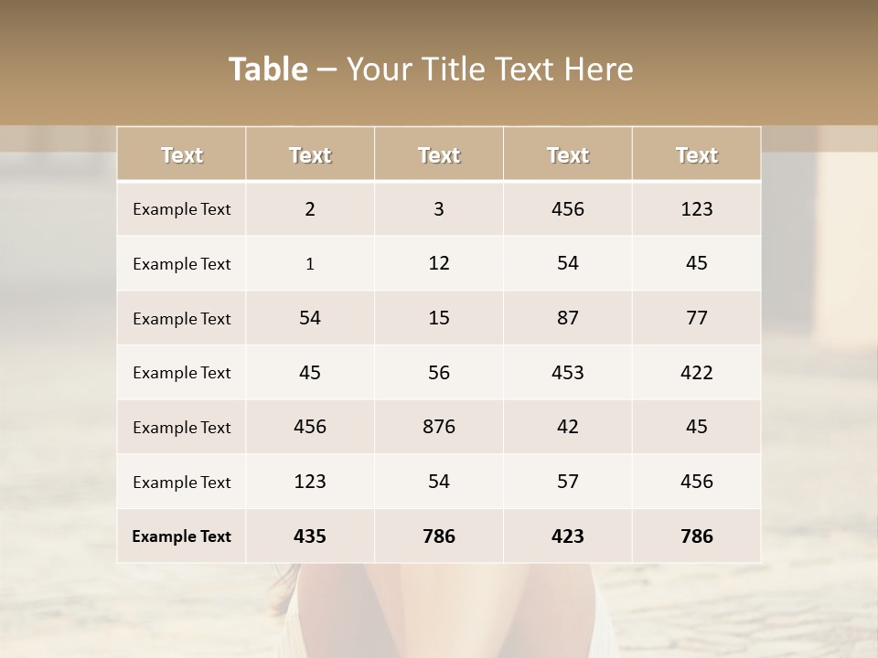 A Woman Sitting On The Ground With Her Hands Behind Her Head PowerPoint Template