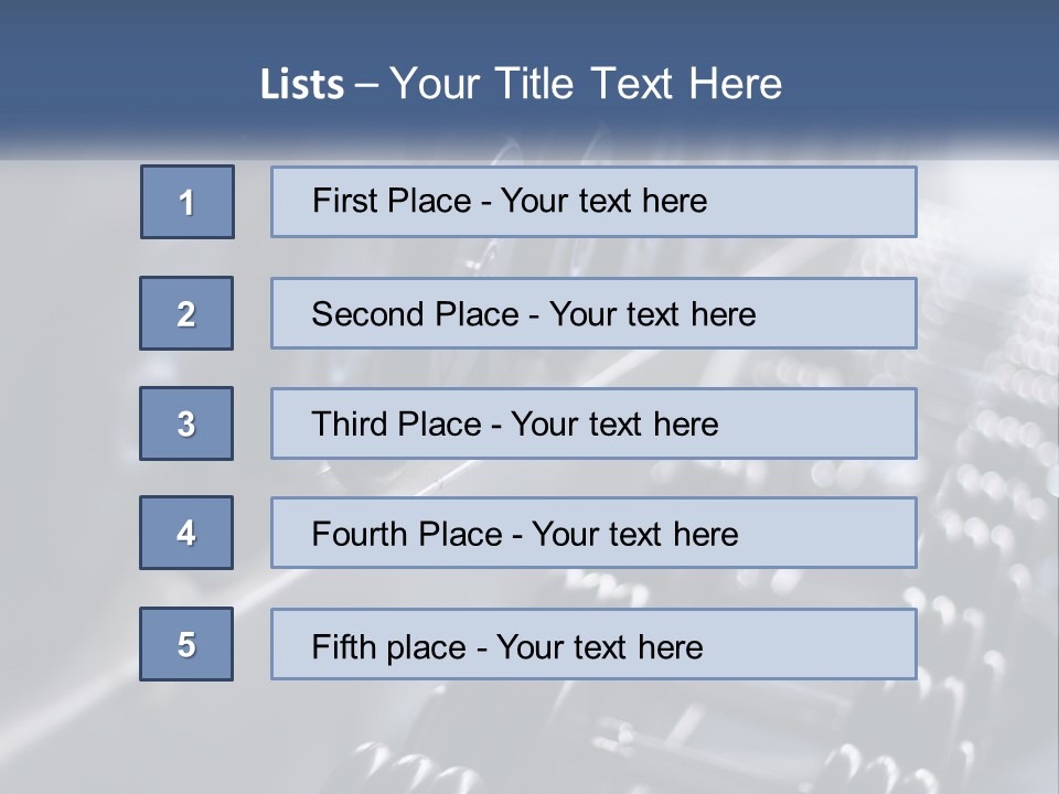 A Row Of Dumbbells In A Gym Powerpoint Template PowerPoint Template